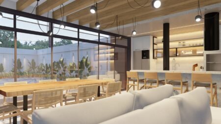 Sofisticação e aconchego se encontram na cozinha gourmet de projeto assinado por Givago Ferentz