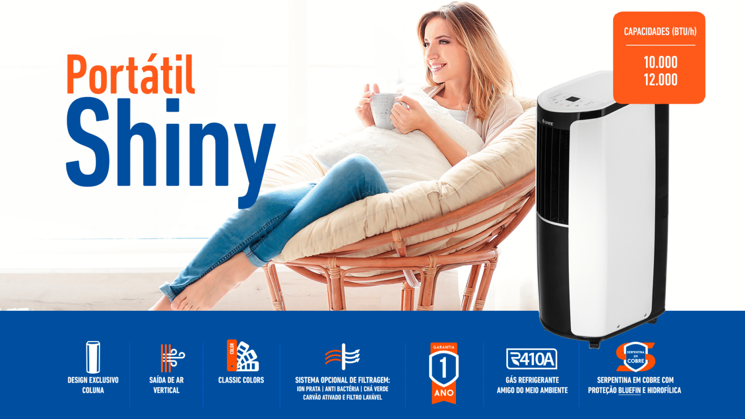 Ar-condicionado portátil ganha espaço e conquista consumidores brasileiros