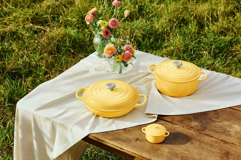 Nova cor da Le Creuset traz leveza e serenidade à cozinha