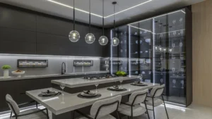 Cinco maneiras de valorizar seus espaços com armário de vidro